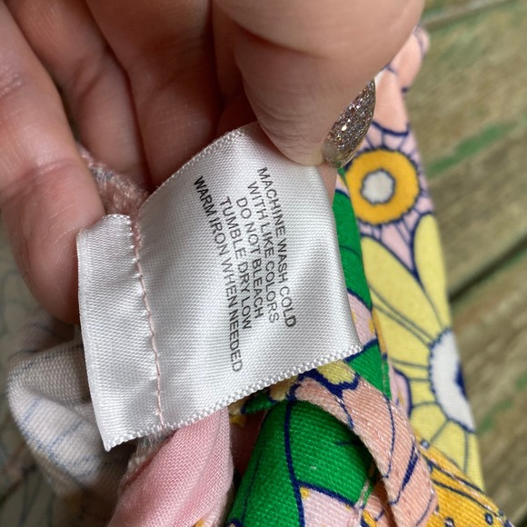 ModCloth Retro Daisy Pant High Rise Size Small - Picture 6 of 6